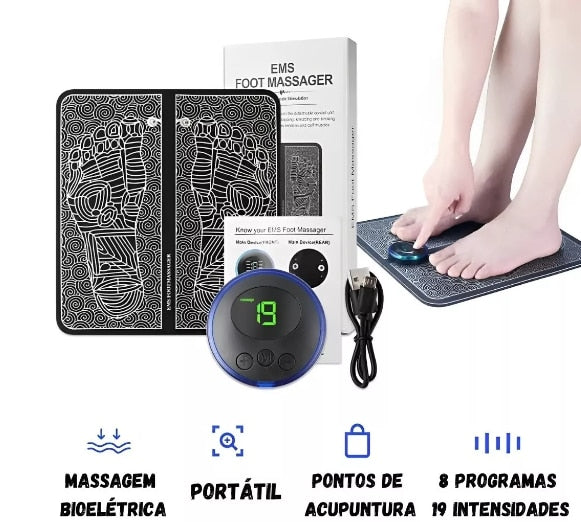 Tapete Massageador Para os pés  Digital