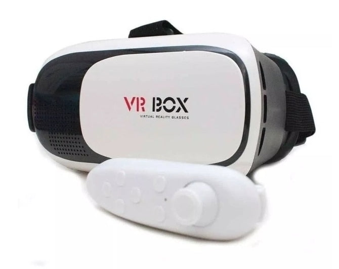 Óculos 3D Realidade Virtual Vr Box + Controle Bluetooth